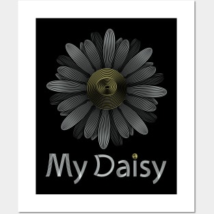 My Daisy Illustration Posters and Art